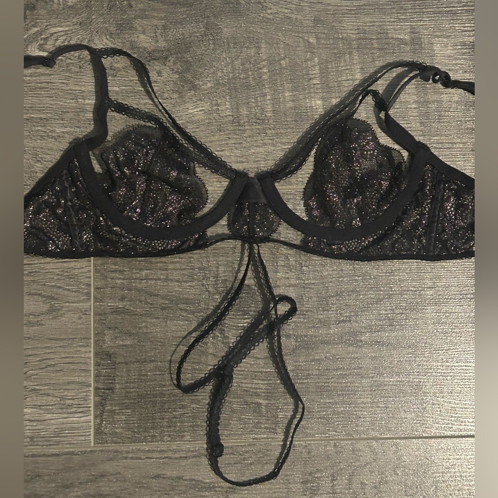 Sparkling lingerie bra